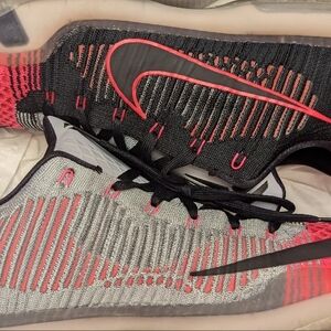 Nike Black and Red Sneakers